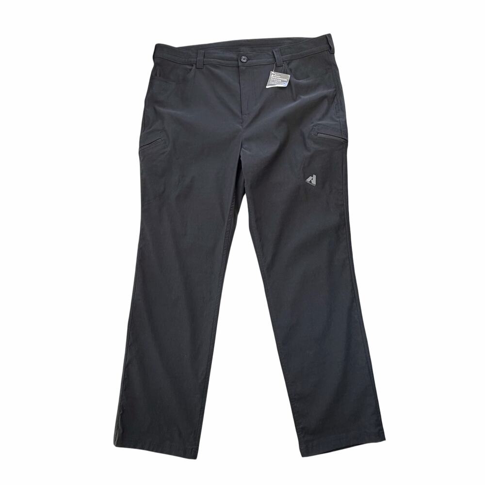 Eddie Bauer NEW PLUS Black Outdoor Lightweight Gorpcore Straight Leg Guide Pants